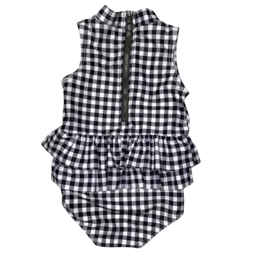 Olivia Lee One-Piece Ruffle Swimsuit‎